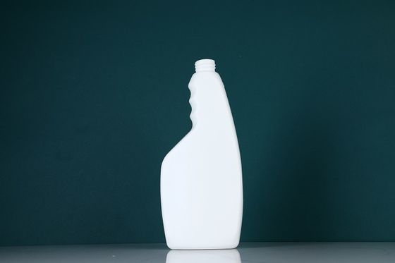 Botella blanca del arma de espray del disparador del HDPE, desinfectante de la botella de la bomba del alcohol/de la mano de la botella